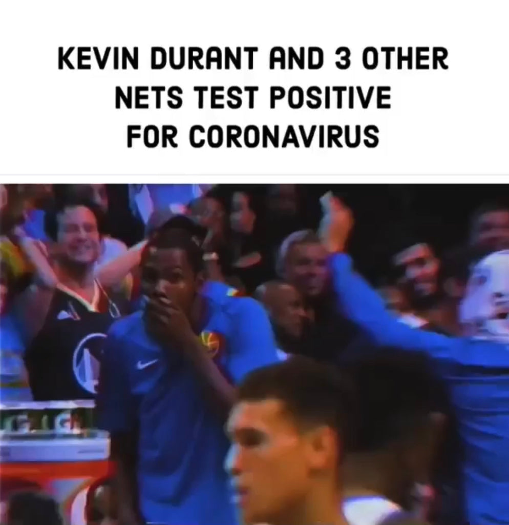 Kevin Durant Test Positive For Covid-19
