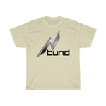 Short Sleeve Unisex Ntund T-Shirt w/ Black Lettering