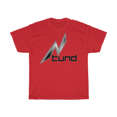 Short Sleeve Unisex Ntund T-Shirt w/ Black Lettering